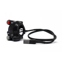 COMMODO DE GUIDON JETPRIME AVEC COMMANDE D'ACCÉLÉRATEUR POUR PANIGALE V4
