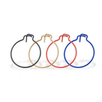 AGRAFE DE ROUE ARRIERE DUCATI CNC RACING - Couleur : BLEU 