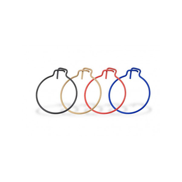 AGRAFE DE ROUE ARRIERE DUCATI CNC RACING - Couleur : BLEU