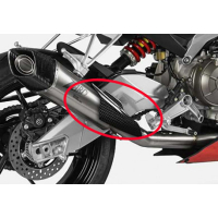 Option Pare chaleur carbone Aprilia rs660 / tuono 660