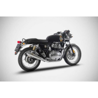 DOUBLE ECHAPPEMENT ZARD INOX POLI HOMOLOGUE E5 CONTINENTAL / INTERCEPTOR - inox 