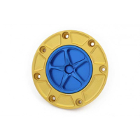 HONDA TRAPPE A ESSENCE A VISSER - Couleur extérieur de trappe : ROUGE, Couleur bouchon intérieur de trappe : NOIR MAT