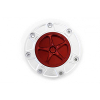 HONDA TRAPPE A ESSENCE A VISSER - Couleur extérieur de trappe : ROUGE, Couleur bouchon intérieur de trappe : NOIR MAT
