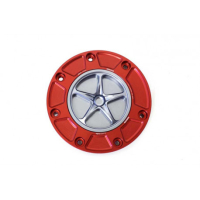 HONDA TRAPPE A ESSENCE A VISSER - Couleur extérieur de trappe : ROUGE, Couleur bouchon intérieur de trappe : VERT