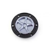 APRILIA/BENELLE/DERBI/KTM-MOTO GUZZI/MV AGUSTA/TRIUMPH TRAPPE A ESSENCE A VISSER - Couleur bouchon intérieur de trappe : SILVER, Couleur extérieur de trappe : ROUGE