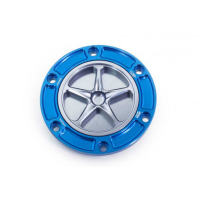 APRILIA/BENELLE/DERBI/KTM-MOTO GUZZI/MV AGUSTA/TRIUMPH TRAPPE A ESSENCE A VISSER - Couleur bouchon intérieur de trappe : SILVER, Couleur extérieur de trappe : ROUGE