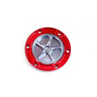 APRILIA/BENELLE/DERBI/KTM-MOTO GUZZI/MV AGUSTA/TRIUMPH TRAPPE A ESSENCE A VISSER - Couleur extérieur de trappe : NOIR, Couleur bouchon intérieur de trappe : ROUGE