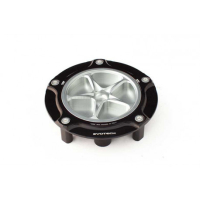 HONDA AFRICA TWIN / CB125R TRAPPE A ESSENCE A VISSER - Couleur extérieur de trappe : NOIR, Couleur bouchon intérieur de trappe : ROUGE