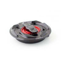 APRILIA/DUCATI/KTM/MV AGUSTA TRAPPE A ESSENCE A VISSER - Couleur extérieur de trappe : ROUGE, Couleur bouchon intérieur de trappe : NOIR MAT