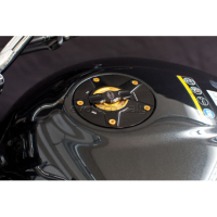 KAWASAKI TRAPPE A ESSENCE EVOTECH 1-5 DE TOUR - Couleur bouchon intérieur de trappe : ROUGE, Couleur extérieur de trappe : BLEU, Couleur vis de trappe à essence : ROUGE