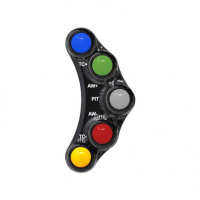 Commodo Jet Prime plug and play gauche version piste APRILIA RSV4 2021 2022 - Couleur : NOIR 