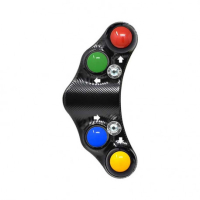 Commodo Jet Prime plug and play gauche version piste APRILIA RSV4 2021 2022 - Couleur : NOIR