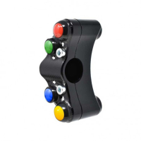 Commodo Jet Prime plug and play gauche version piste APRILIA RSV4 2021 2022 - Couleur : NOIR