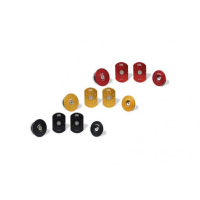 KIT DE 2 BOUCHONS DE CADRE MV AGUSTA - Couleur : OR 