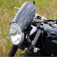 BULLE DART CLASSIC TRIUMPH STREET TWIN 2022- - Couleur : FUMEE