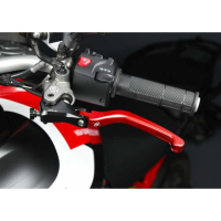 YAMAHA YZF KIT LEVIER FREIN ET EMBRAYAGE REPLIABLE ALU TAILLE MASSE BONAMICI - Couleur : OR