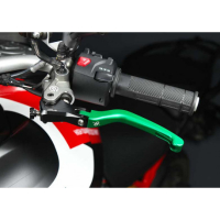 YAMAHA YZF KIT LEVIER FREIN ET EMBRAYAGE REPLIABLE ALU TAILLE MASSE BONAMICI - Couleur : OR