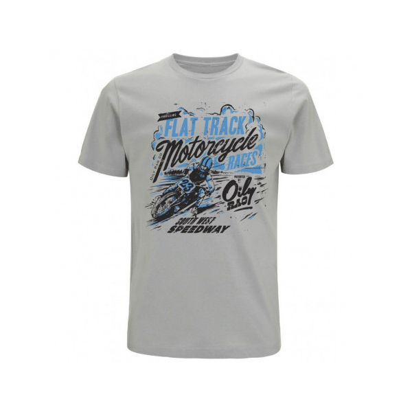 FLAT TRACK RACE OILY RAG TEE SHIRT - Taille : M