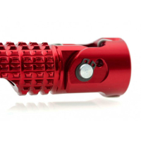 PAIRE DE REPOSES PIEDS CNC RACING UNIVERSEL - Couleur 1 : ROUGE