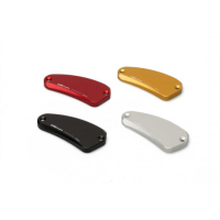 COUVERCLE DE BOCAL DE MAITRE CYLINDRE FREIN AVANT CNC RACING - Couleur 1 : NOIR 