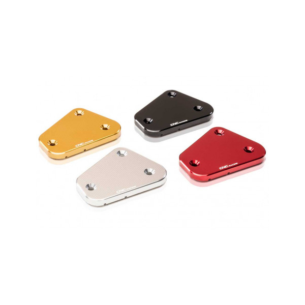 BOUCHON RESERVOIR MAITRE CYLINDRE FREIN AVANT STREAKS CNC RACING - Couleur : NOIR