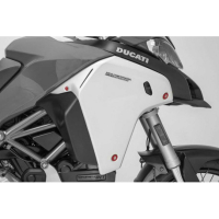 Bouchon flancs radiateur latéraux Ducati Multistrada Enduro - Couleur : ROUGE 