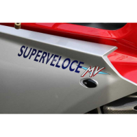 Couvercle de trou de cligno avant CNC racing MV Agusta - Couleur : ROUGE