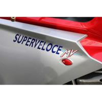 Couvercle de trou de cligno avant CNC racing MV Agusta - Couleur : ROUGE