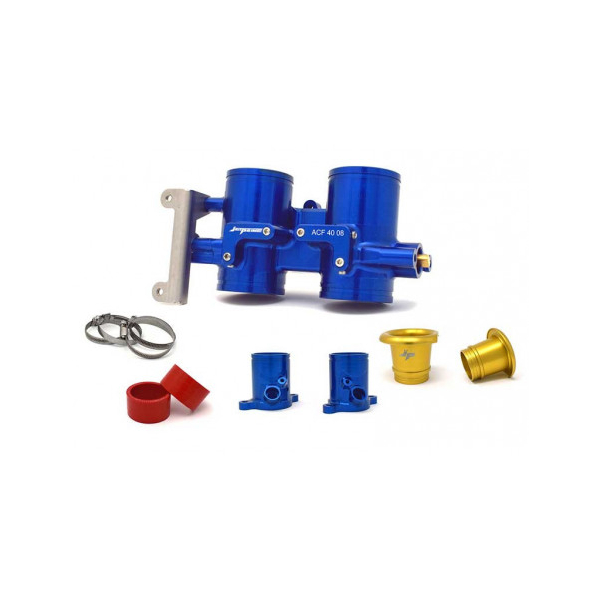 KIT D'ADMISSION CORPS DE PAPILLON ROND Ø 40MM AVEC TROMPETTES