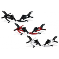 Kit commandes reculées APRILIA RS 660 CNC RACING - Couleur : NOIR 