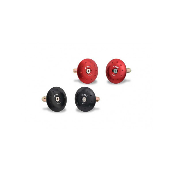 BOUCHON DE PLATINE REPOSE PIED APRILIA RS 660 CNC RACING - Coiuleur : ROUGE