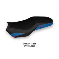 HOUSSE DE SELLE COMPATIBLE BMW F 750/850 GS (18-22) MODÈLE MARSH 2 - Couleur : BLEU, Type : STANDARD, Logo : AVEC LOGO