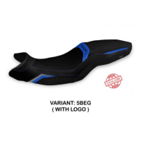 HOUSSE DE SELLE COMPATIBLE BMW F 900 R (19-22) MODÈLE TERMEZ SPECIAL COLOR - Type : STANDARD, Logo : AVEC LOGO, Couleur : BLEU-GRIS