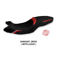 HOUSSE DE SELLE COMPATIBLE BMW F 900 R (19-22) MODÈLE TERMEZ SPECIAL COLOR - Type : STANDARD, Logo : AVEC LOGO, Couleur : ROUGE GRIS