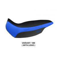 HOUSSE DE SELLE COMPATIBLE BMW R 1150 GS ADVENTURE (02-06) MODÈLE GIARRE - Logo : AVEC LOGO, Couleur : BLEU, Type : CONFORT