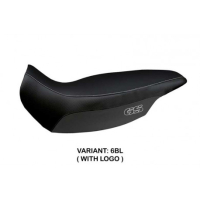 HOUSSE DE SELLE COMPATIBLE BMW R 1150 GS ADVENTURE (02-06) MODÈLE GIARRE - Logo : AVEC LOGO, Couleur : BLEU, Type : CONFORT