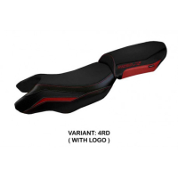 HOUSSE DE SELLE COMPATIBLE BMW R 1250 R (19-22) MODÈLE PUMA - Logo : AVEC LOGO, Couleur : NOIR, Type : CONFORT