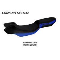 HOUSSE DE SELLE COMPATIBLE BMW R 1200 R (15-18) MODÈLE AURELIA COLOR - Logo : AVEC LOGO, Couleur : BLEU, Type : CONFORT 