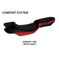 HOUSSE DE SELLE COMPATIBLE BMW R 1200 R (15-18) MODÈLE AURELIA COLOR - Logo : AVEC LOGO, Couleur : BLEU, Type : CONFORT