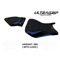 HOUSSE DE SELLE COMPATIBLE BMW S 1000 RR (15-18) MODÈLE MAIORI 2 - Couleur : BLEU, Logo : AVEC LOGO, Type : ULTRAGRIP 