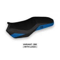 HOUSSE DE SELLE COMPATIBLE BMW F 750/850 GS (18-22) MODÈLE MARSH 3 - Logo : AVEC LOGO, Couleur : NOIR, Type : STANDARD 