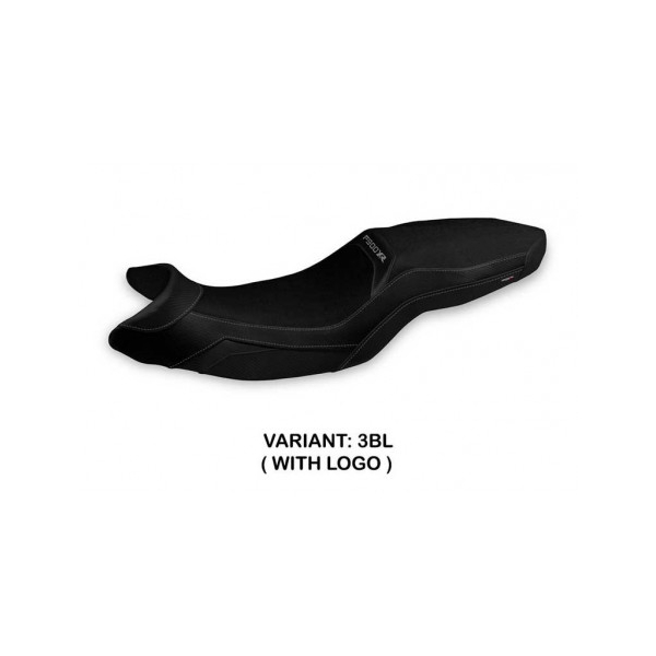 HOUSSE DE SELLE COMPATIBLE BMW F 900 XR (19-22) MODÈLE ARIMA - Couleur : NOIR, Type : STANDARD, Logo : AVEC LOGO