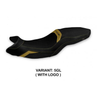 HOUSSE DE SELLE COMPATIBLE BMW F 900 XR (19-22) MODÈLE ARIMA - Logo : AVEC LOGO, Couleur : NOIR, Type : STANDARD