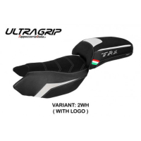 HOUSSE DE SELLE COMPATIBLE BENELLI TRK 502 (17-22) MODÈLE MERIDA STANDARD, NOIR, - Couleur : NOIR, Logo : AVEC LOGO, Type : ULTRAGRIP