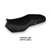HOUSSE DE SELLE COMPATIBLE BMW F 850 GS ADVENTURE (19-22) MODÈLE DIVO - Couleur : ROUGE, Type : STANDARD, Logo : AVEC LOGO