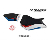 HOUSSE DE SELLE COMPATIBLE BMW S 1000 RR (12-14) MODÈLE IGRIM SPECIAL COLOR - Logo : AVEC LOGO, Type : ULTRAGRIP, Couleur : COULEUR HP 