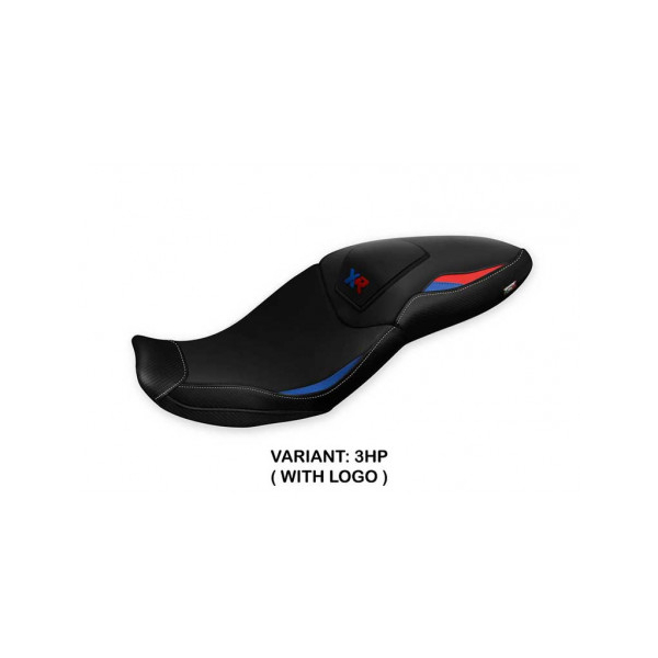 HOUSSE DE SELLE COMPATIBLE BMW S 1000 XR (20-22) MODÈLE ADRAR 2 - Logo : AVEC LOGO, Couleur : COULEUR HP, Type : STANDARD