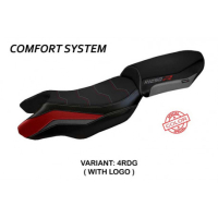 HOUSSE DE SELLE COMPATIBLE BMW R 1250 R (19-22) MODÈLE PUMA SPECIAL COLOR - Type : CONFORT, Logo : AVEC LOGO, Couleur : GRIS ARGENTE