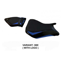 HOUSSE DE SELLE COMPATIBLE BMW S 1000 RR (15-18) MODÈLE HAKHA - Logo : AVEC LOGO, Couleur : BLEU, Type : STANDARD 