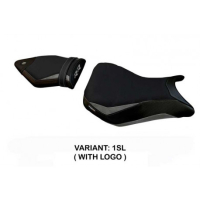 HOUSSE DE SELLE COMPATIBLE BMW S 1000 RR (15-18) MODÈLE HAKHA - Logo : AVEC LOGO, Couleur : BLEU, Type : STANDARD